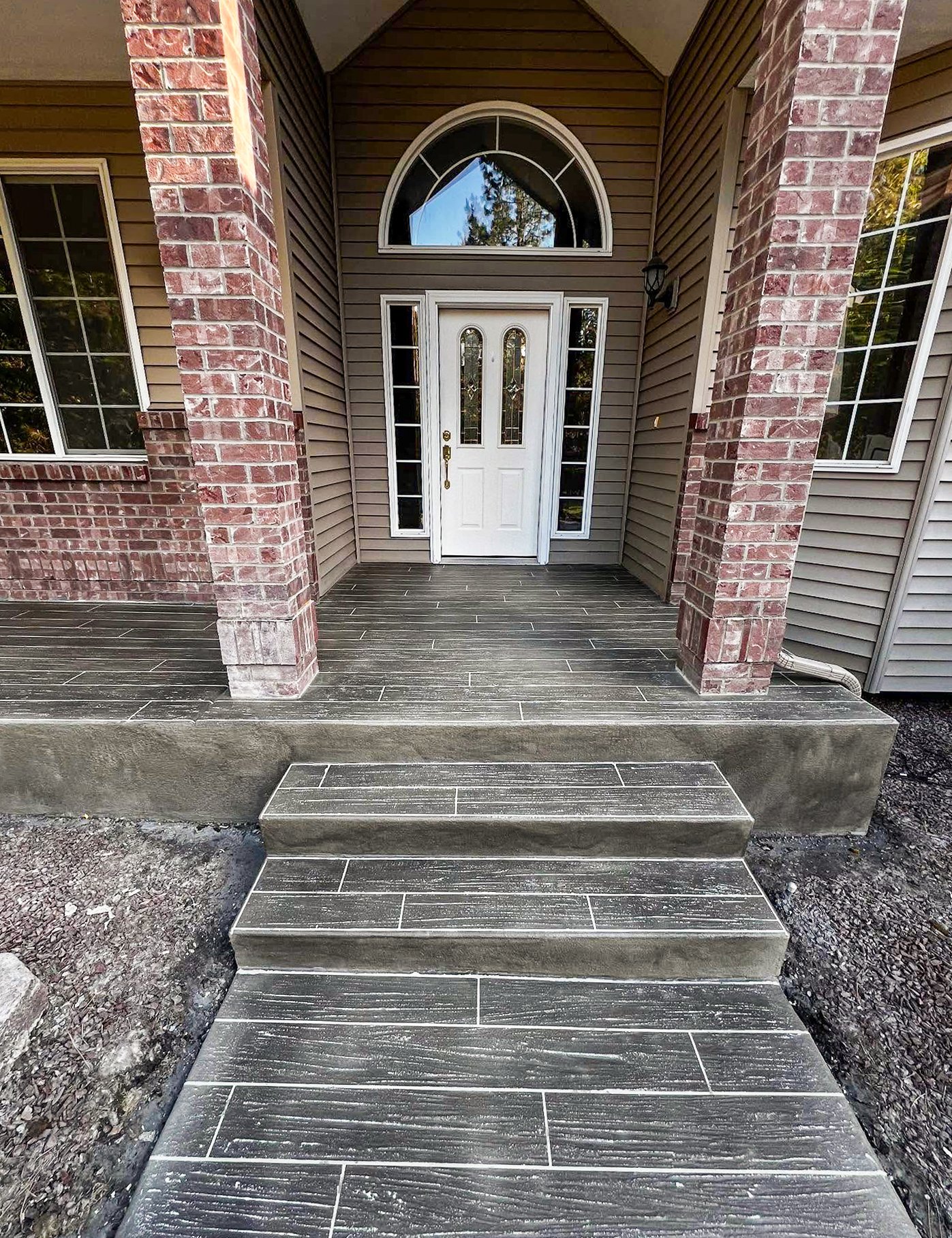   Finished Patio