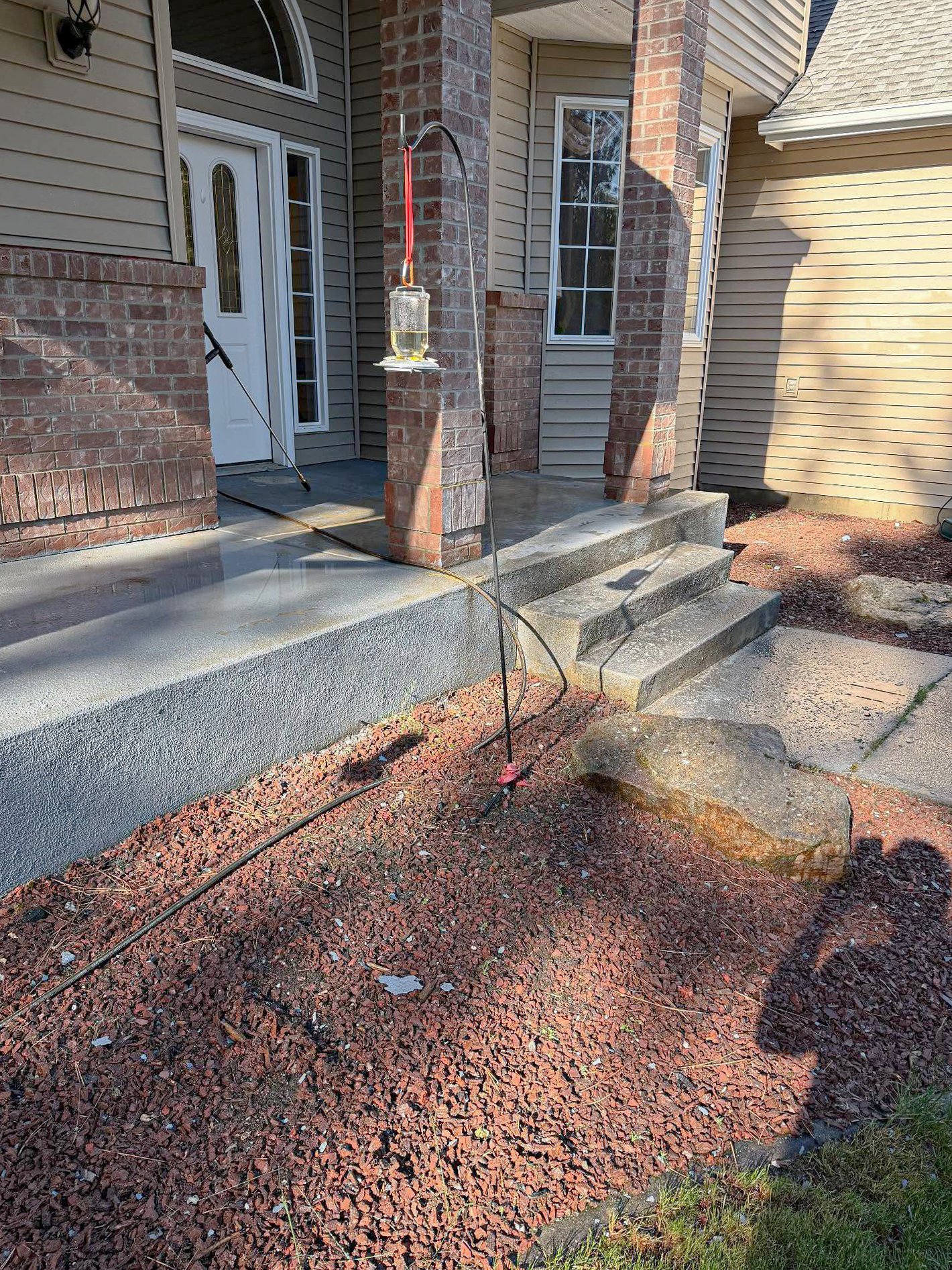   After Pressure Washing