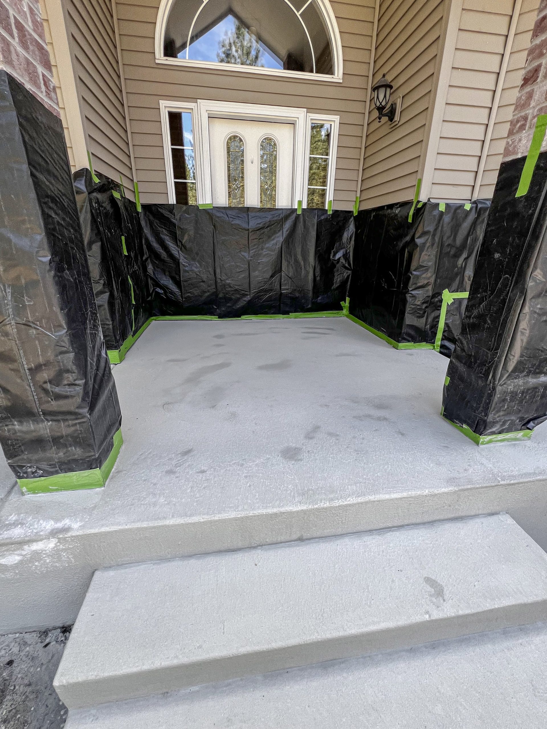   Finished concrete