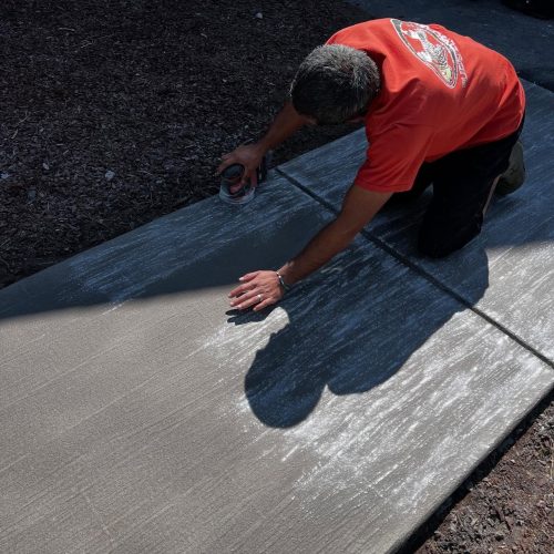 Gray wood overlay technique